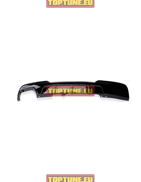 Gloss Black Performance rear bumper diffuser for BMW F10, F11 models.China