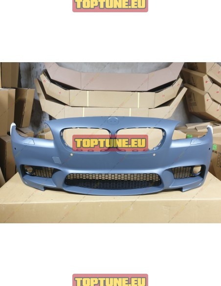 M5 Style Front bumper assembly for BMW F10, F11 models with fog lights