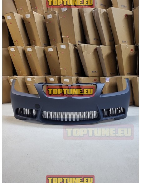 M3 Stiliaus priekinis buferis skirtas BMW E90, E91 LCI (2008-2012) modeliams. Be PDC Skylių. Be priešrūkinių žibintų.