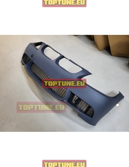 M3 Style Front Bumper for BMW E90, E91 LCI (2008-2011) models. Without fog lights. Without PDC holes.