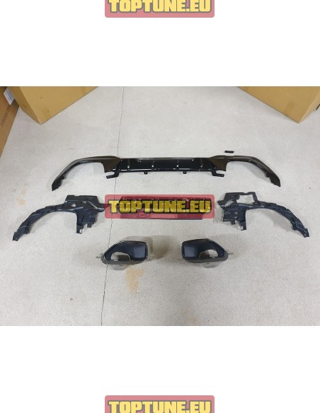 M340 Stiliaus Performance difuzorius su duslintuvo antgaliais skirtas BMW G20, G21 models