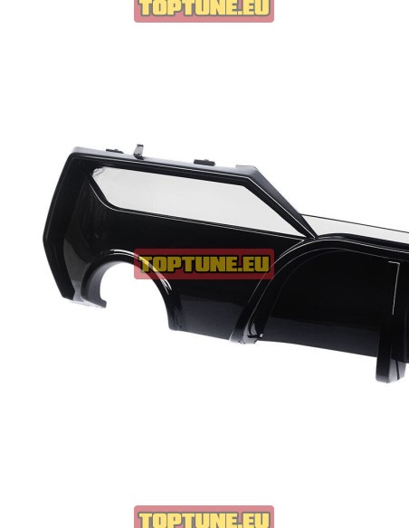 Gloss Black Rear diffuser for BMW G22, G23 M Sport models