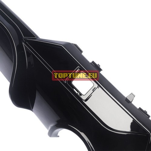 Gloss Black Rear diffuser for BMW G22, G23 M...
