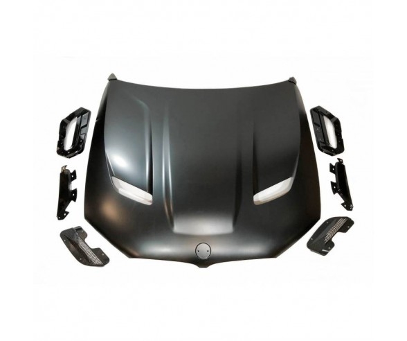 BMW G30 and F90 CS Style front hood