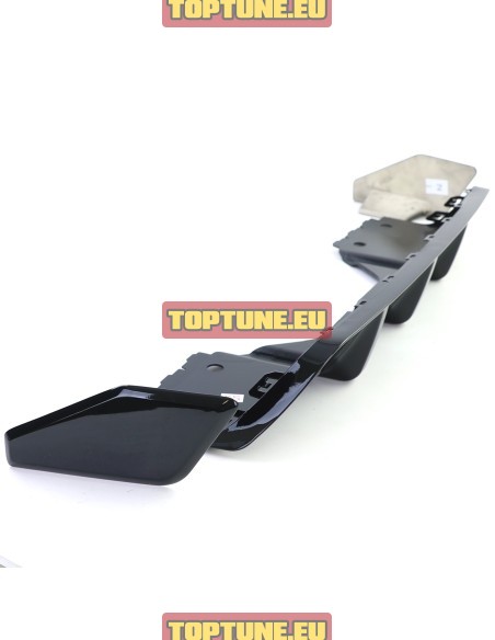 Performance Gloss Black rear bumper diffuser for BMW X6 F16 M Sport models