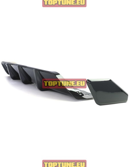 Performance Gloss Black rear bumper diffuser for BMW X6 F16 M Sport models