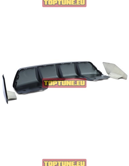Performance Gloss Black rear bumper diffuser for BMW X6 F16 M Sport models