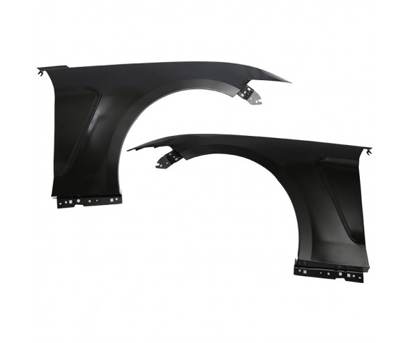 GT350 Style front fender set for Ford Mustang 2015-2017 models. Steel