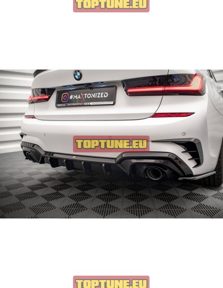 Maxton Design rear bumper diffuser for BMW G20, G21 M Sport models