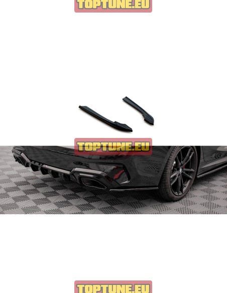 Maxton Design V3 Galinio buferio šoniniai spoileriai skirti BMW G20, G21 M Sport modeliams