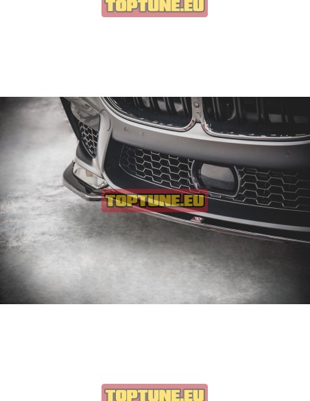 V2 Front bumper splitter for BMW M8 F91 F92 F93 models