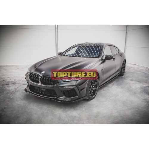 V2 Front bumper splitter for BMW M8 F91 F92 F93...