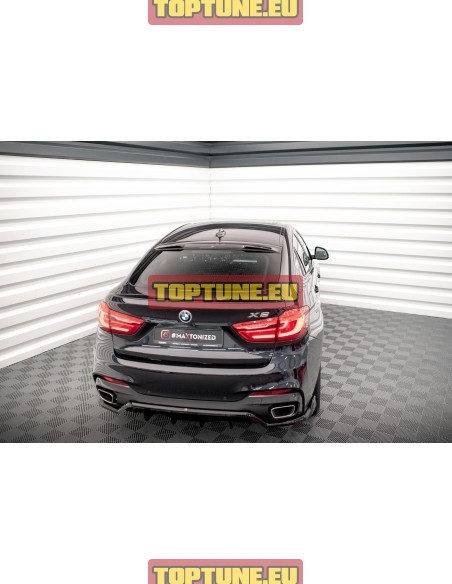 Rear window spoiler for BMW X6 F16 models