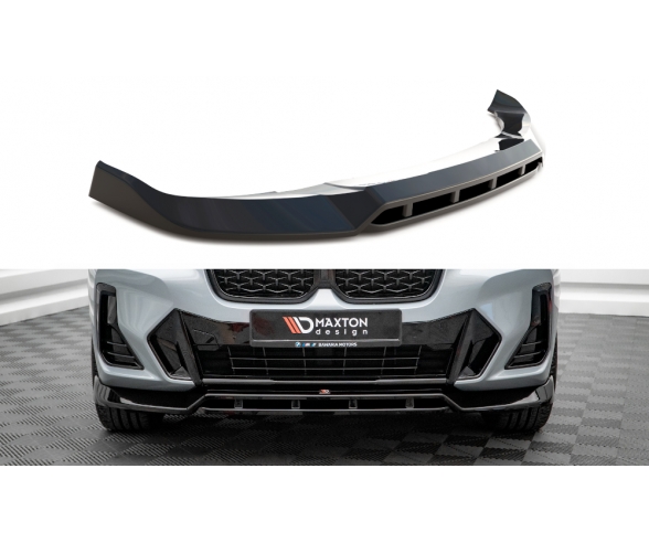 V1 Front bumper splitter for Facelift BMW X3 G01, X4 G02 models