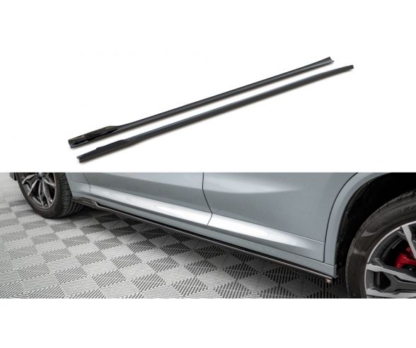 Side skirt extensions for Facelift BMW X4 G02 M Sport models