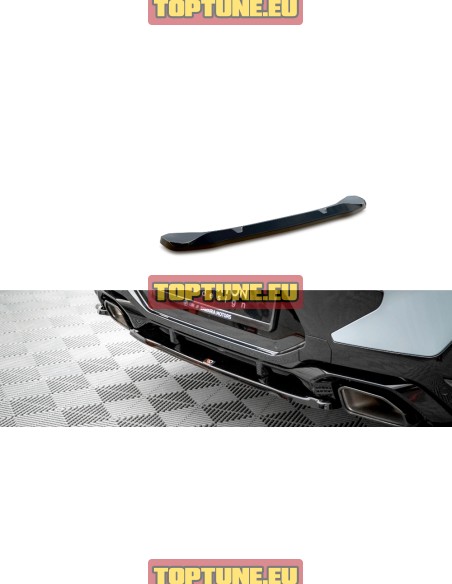 Galinio buferio centrinis spliteris skirtas Facelift (nuo 2021) BMW X4 G02 M40i modeliams