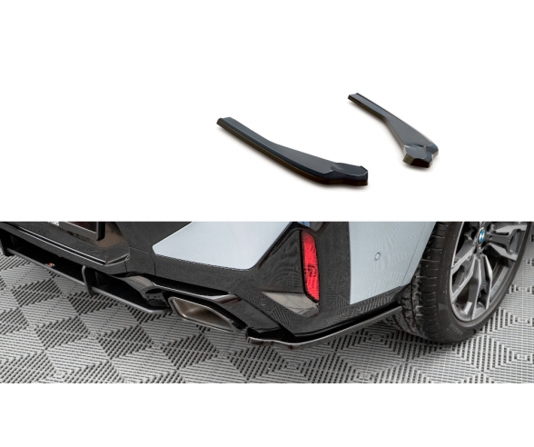 Rear bumper splitters for Facelift X4 Series G02 M Sport models