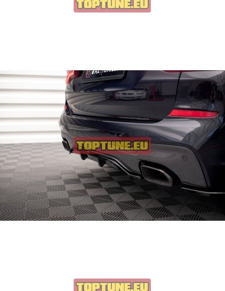 Galinio buferio centrinis spliteris skirtas BMW X3 G01 M40i modeliams