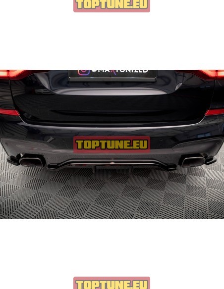 Galinio buferio centrinis spliteris skirtas BMW X3 G01 M40i modeliams