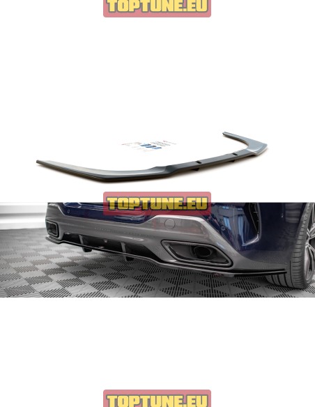 Rear bumper splitter for 8 Series BMW G16 Gran Coupe M Sport models