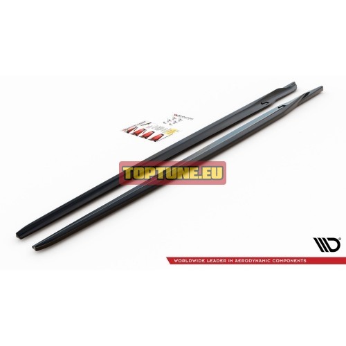 V2 Side skirt splitters for BMW G16 Gran Coupe...