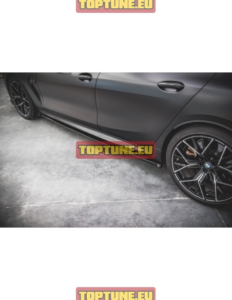V2 Side skirt splitters for BMW G16 Gran Coupe and M8 F93 Gran Coupe models