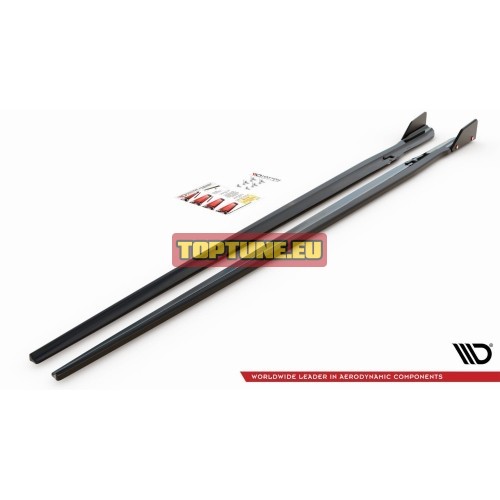 V1 Side skirt splitters for BMW G16 Gran Coupe...