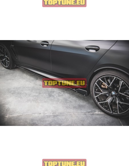 V1 Side skirt splitters for BMW G16 Gran Coupe and M8 F93 Gran Coupe models