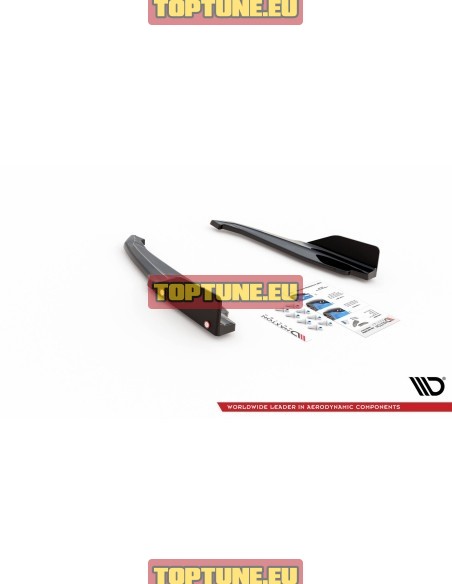 V1 Rear bumper splitters for BMW M8 F93 Gran Coupe models