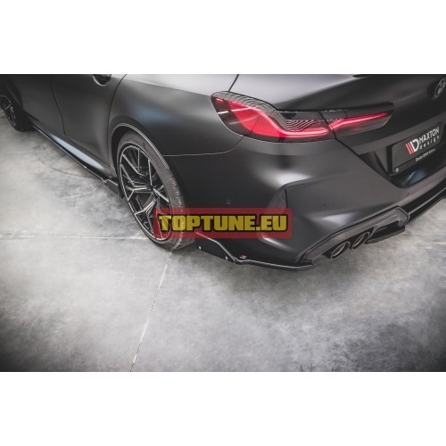 V1 Rear bumper splitters for BMW M8 F93 Gran...
