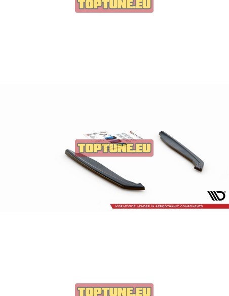 V2 Rear bumper splitters for BMW M8 F93 Gran Coupe models
