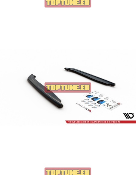 V2 Rear bumper splitters for BMW M8 F93 Gran Coupe models