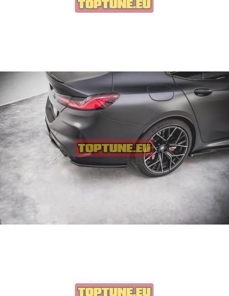 V2 Rear bumper splitters for BMW M8 F93 Gran Coupe models