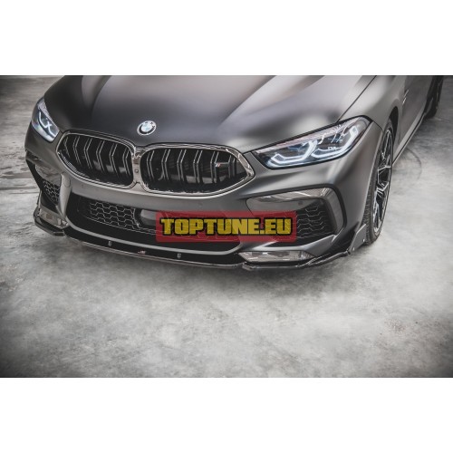 V1 Front bumper splitter for BMW M8 F91 F92 F93...