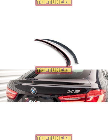 V2 3D Trunk spoiler for BMW X6 F16 models
