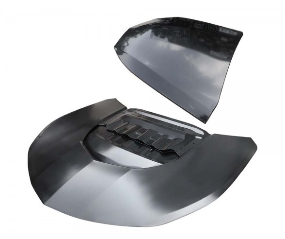 ZL1 Style front hood for Chevrolet Camaro 2016-2023 models. Aluminum