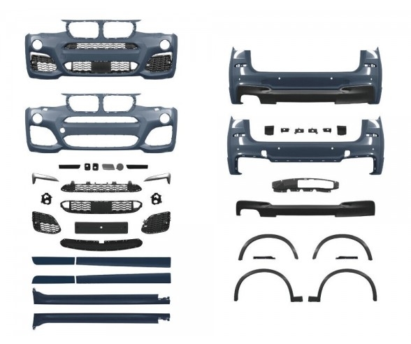 M Sport Body kit for BMW X3 F25 LCI models