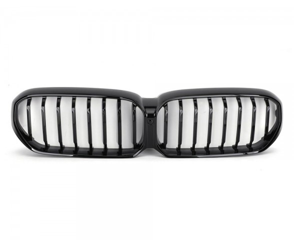 Gloss Black grilles for BMW G30, G31 LCI models