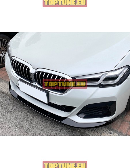Performance Gloss Black Front Lip for BMW G30, G31 Facelift models from 2020.06