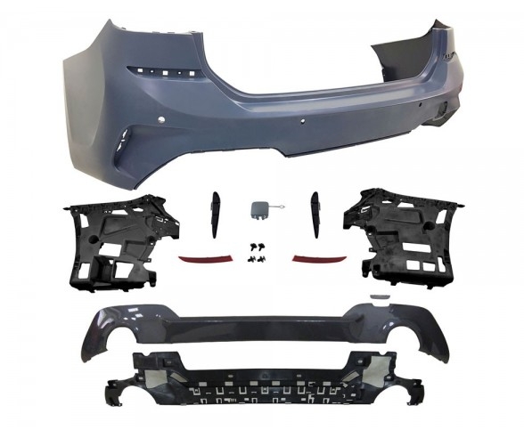M Sport rear bumper assembly for BMW G21 Touring models