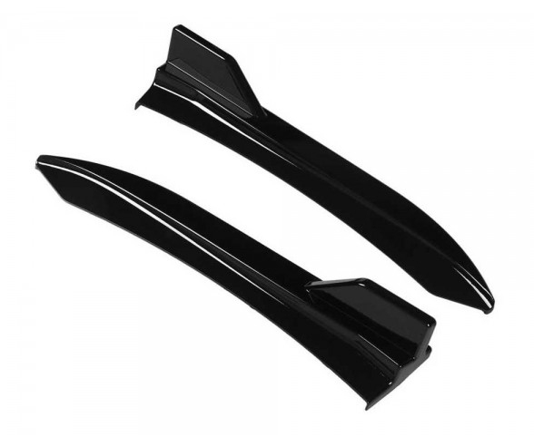 Gloss Black Rear bumper splitters, canards for BMW F30, F31 models with M Sport bumpers