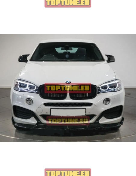 Gloss Black Aero kit for BMW X6 F16 M Sport models