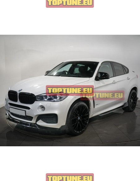 Gloss Black Aero kit for BMW X6 F16 M Sport models