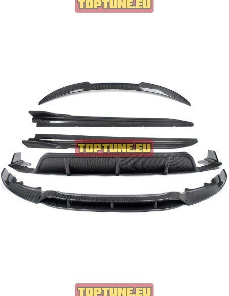 Carbon Look Aero kit for BMW X6 F16 M Sport models