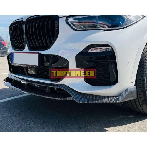 BMW X5 G05 Black Knight Carbon Priekinio buferio spoileris
