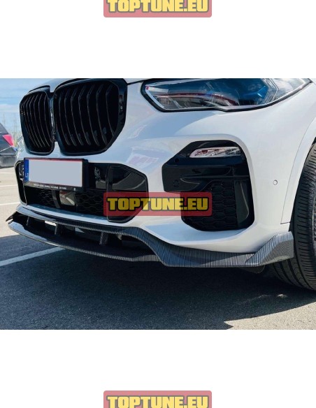 BMW X5 G05 Black Knight Carbon Priekinio buferio spoileris