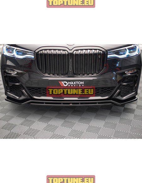 V1 Priekinio buferio spoileris tinkantis BMW X7 G07 (2018-2022) M Sport modeliams