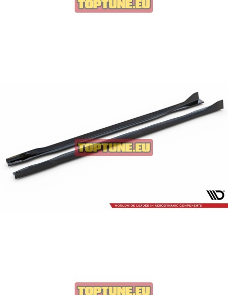 Rear Side skirt extensions for BMW X7 G07 Facelift M Sport models