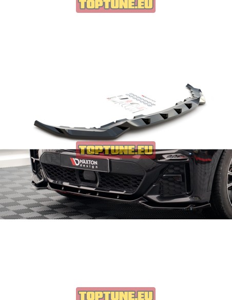 V3 Priekinio buferio spoileris tinkantis BMW X7 G07 (2018-2022) M Sport modeliams