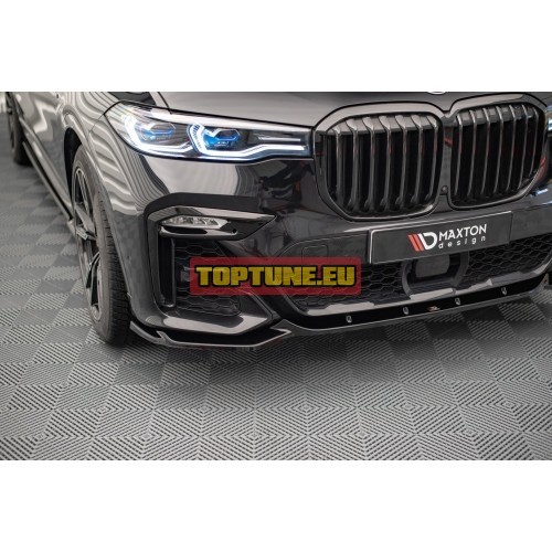 V3 Priekinio buferio spoileris tinkantis BMW X7...